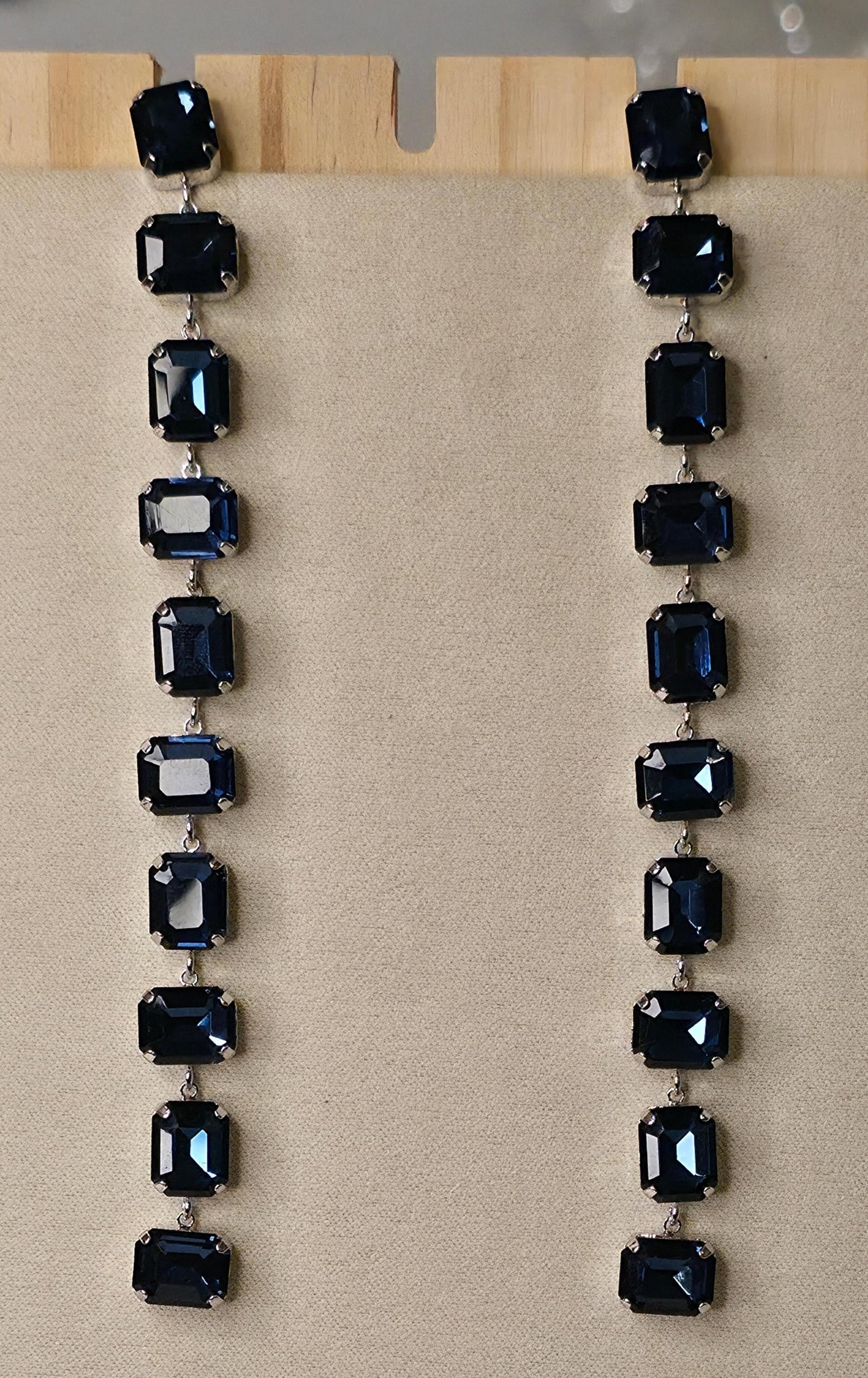 Sapphire Cascade Earrings