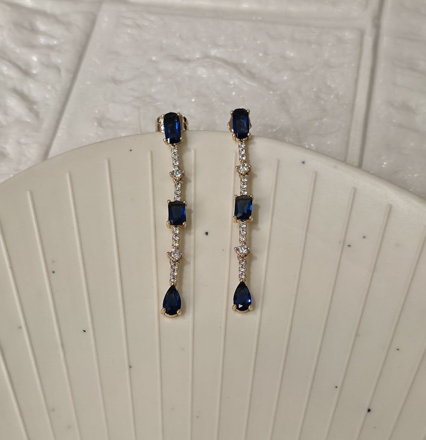 Sapphire Grace Earrings