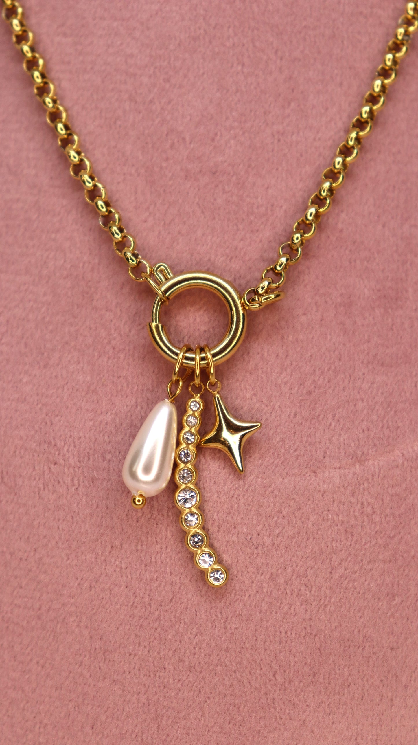 Stellar Pearl Necklace