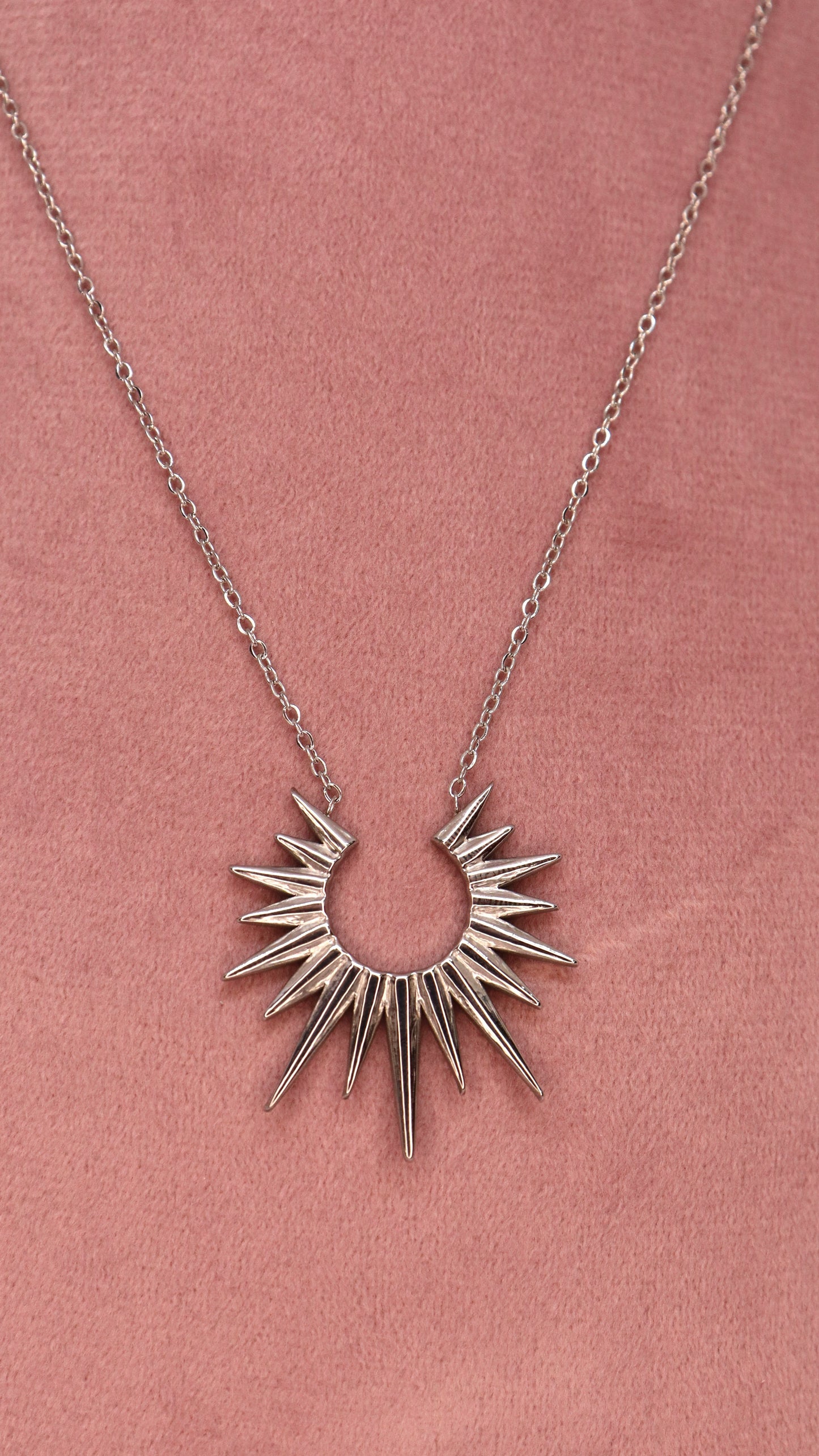 Solar Spike Necklace