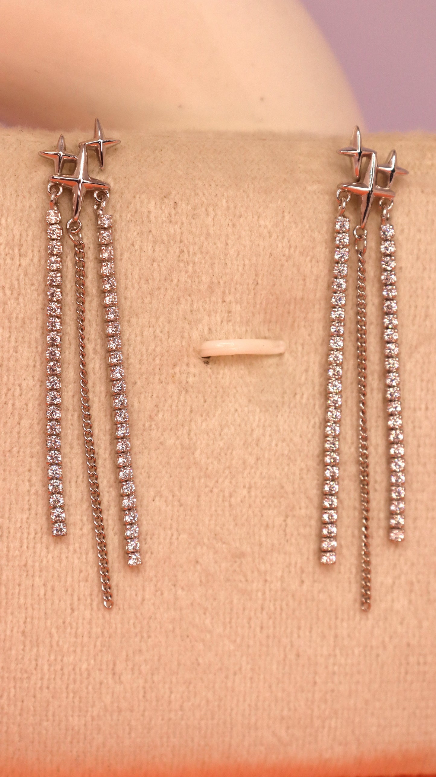 Crystal Rain Earring