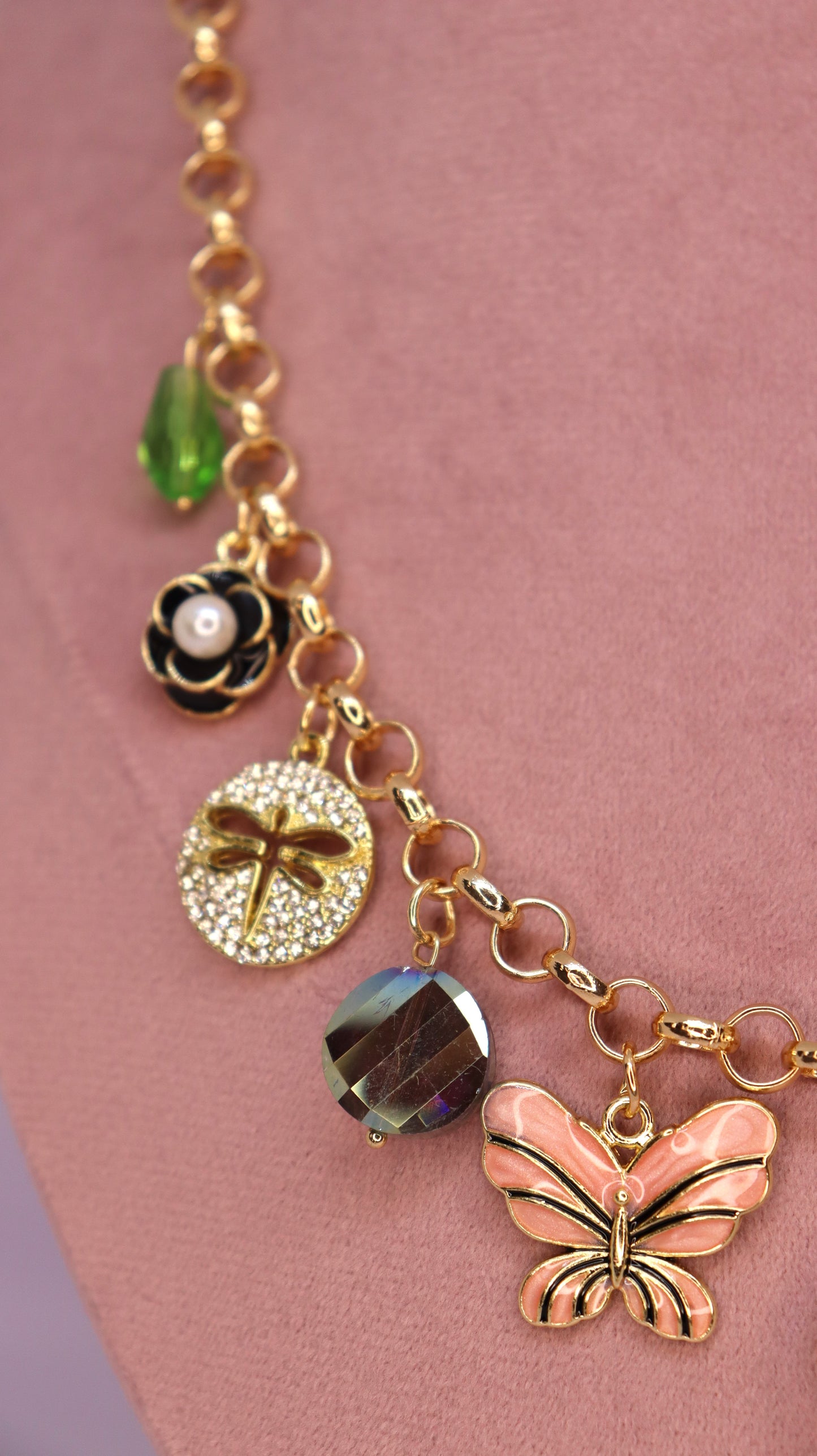 Secret Garden Charms Necklace