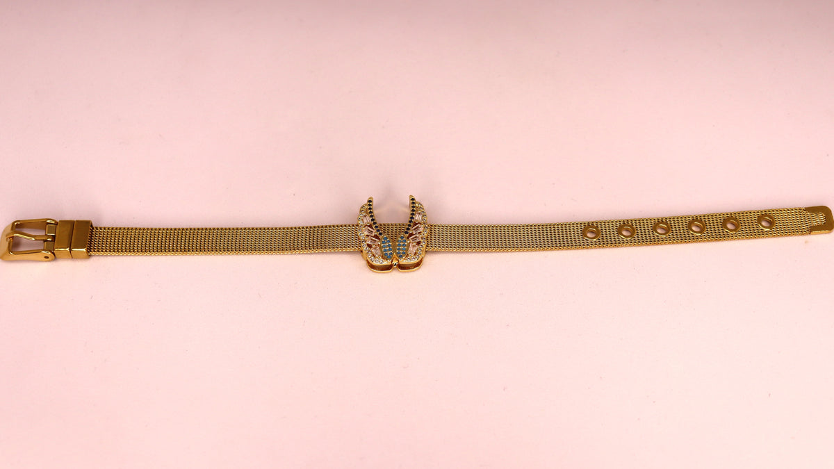 Butterfly Luxe Stack ( Set of 3 Bracelets )