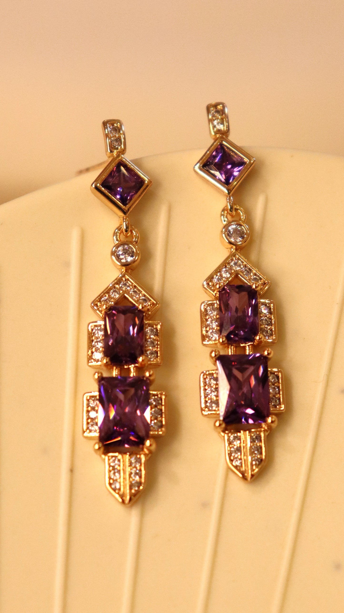 Violet Grace Earrings