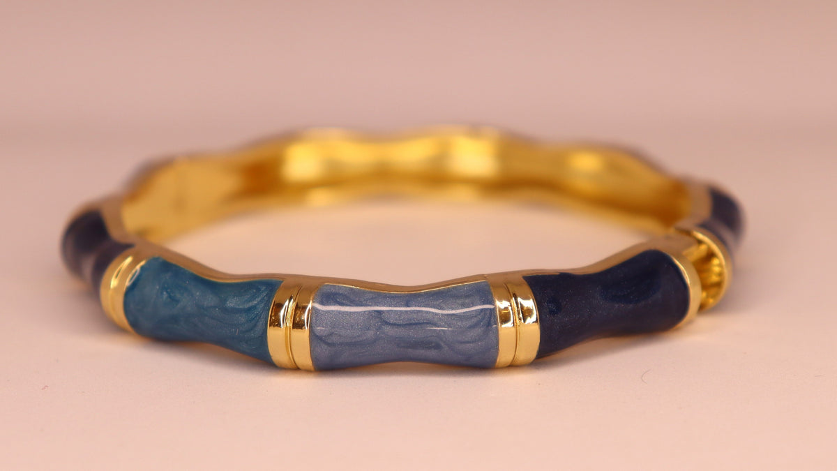 Navy Luxe Bracelet - Set of 2