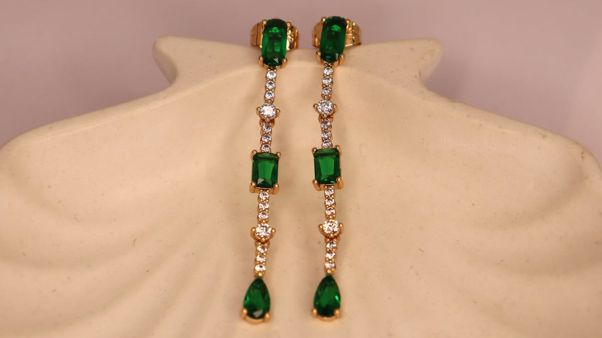 Emerald Grace Earrings