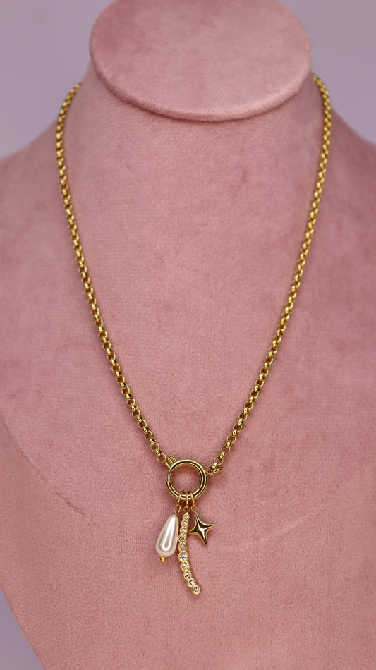 Stellar Pearl Necklace