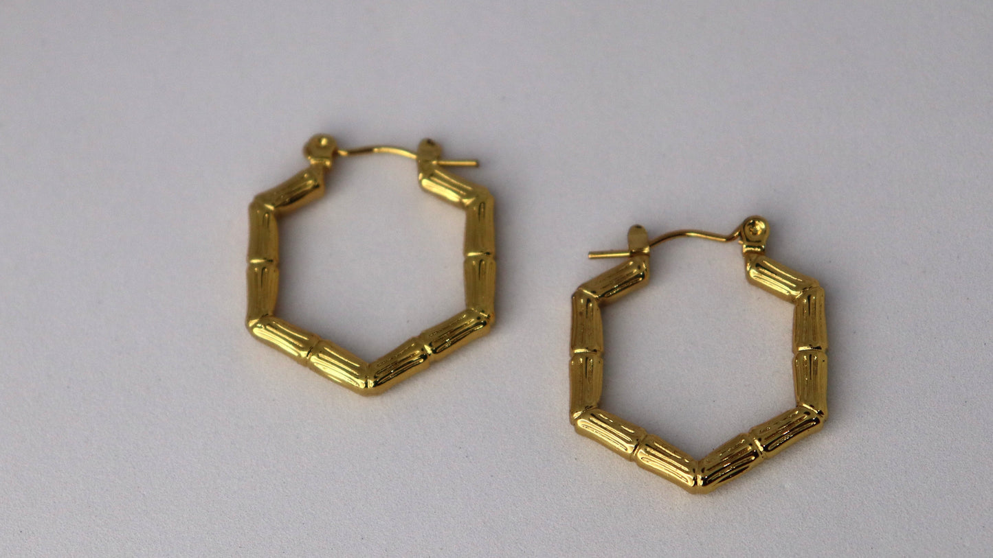 Aurelia Hex Earring