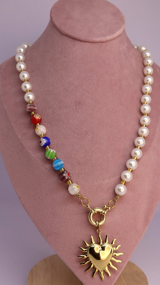 Colorburst Pearl Necklace