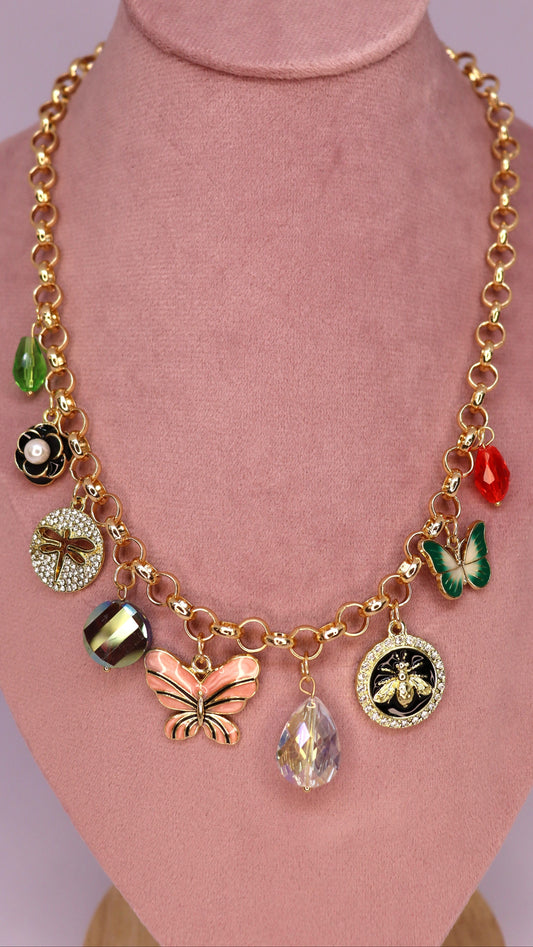 Secret Garden Charms Necklace