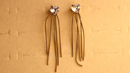 Liora Crystal Heart Earring