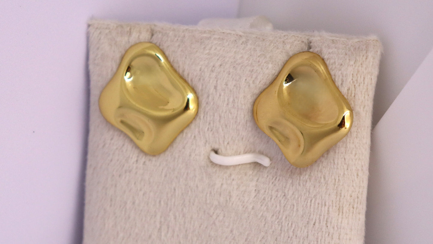 Molten Gold Studs