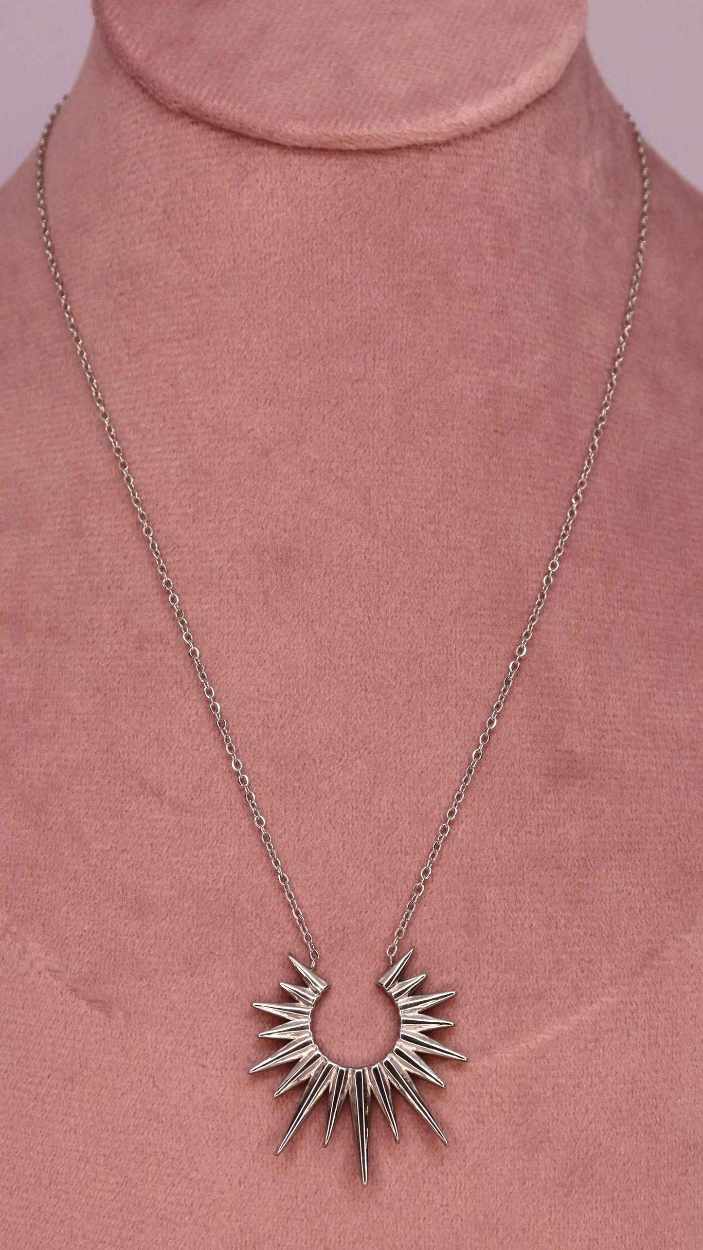 Solar Spike Necklace