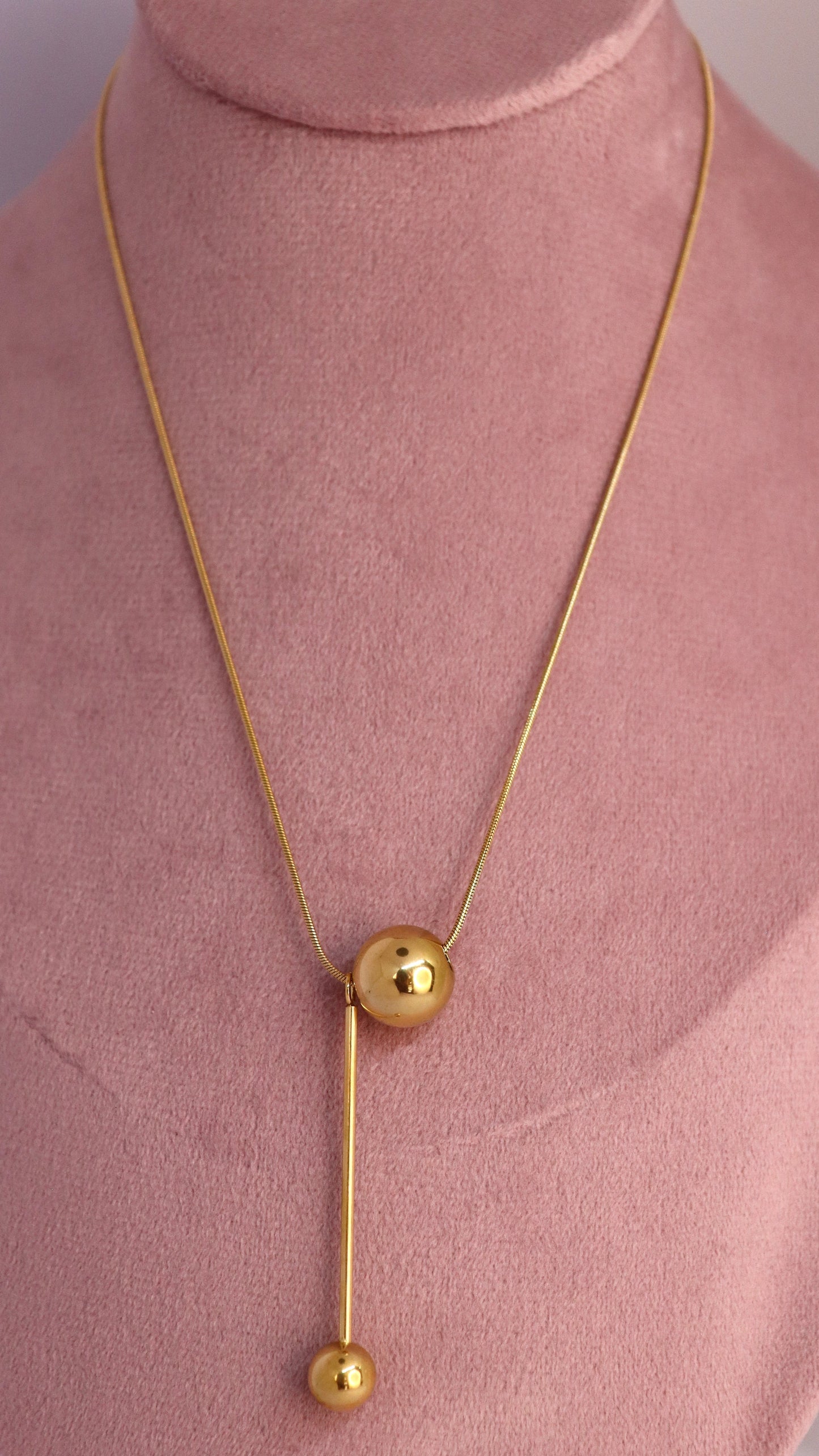 Golden Drop Necklace