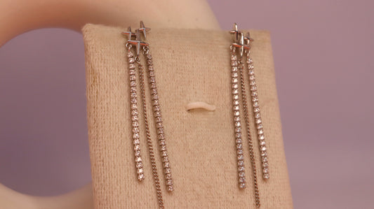 Crystal Rain Earring