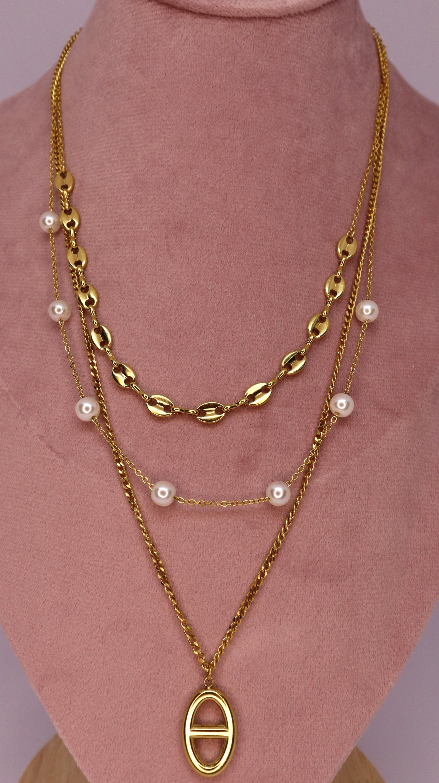 Pearl Grace Layered Necklace
