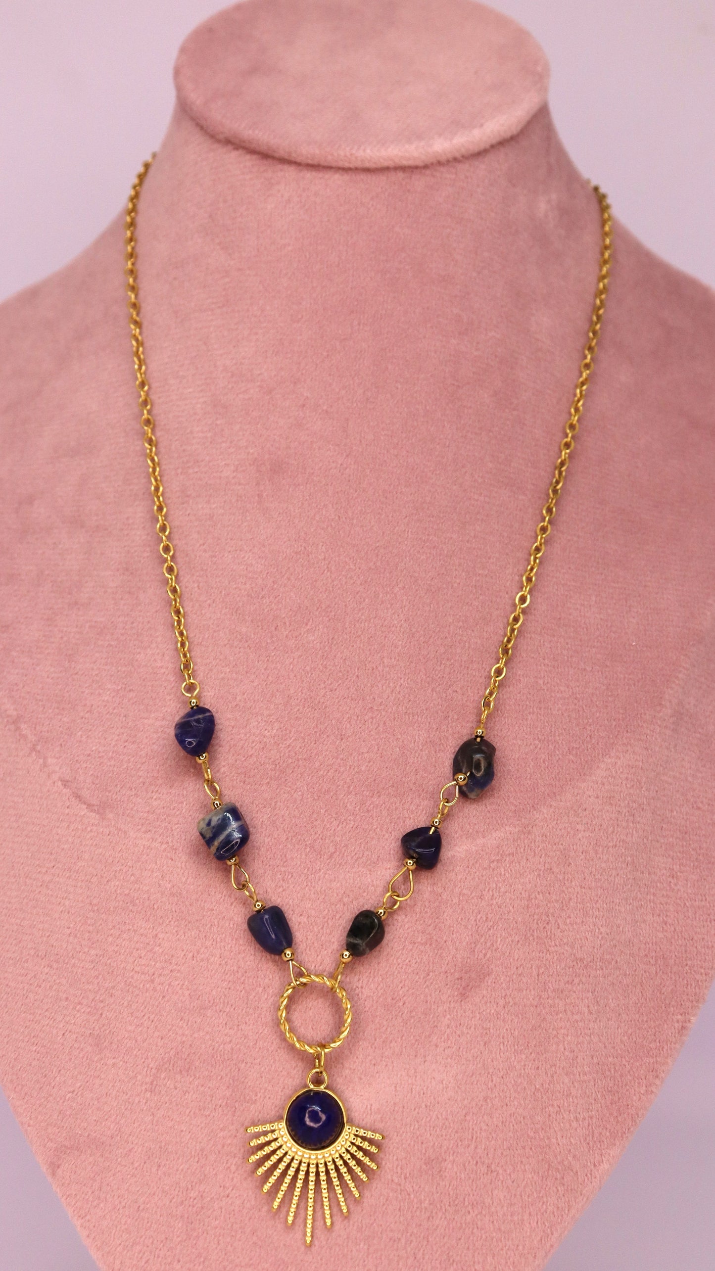 Sunray Stone Necklace