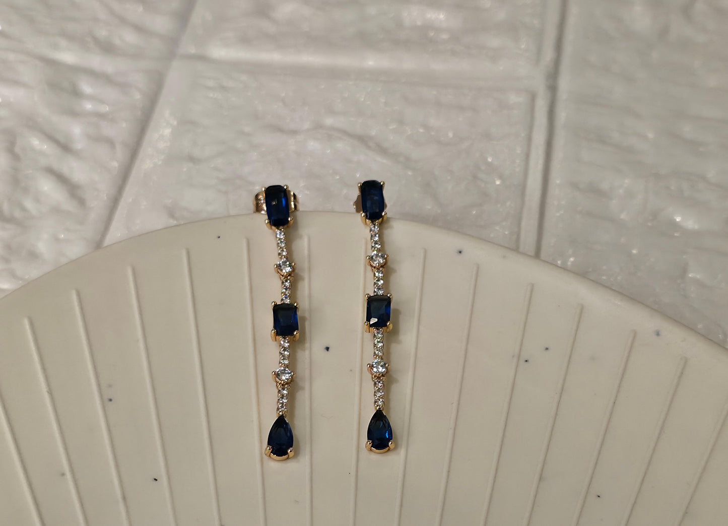 Sapphire Grace Earrings