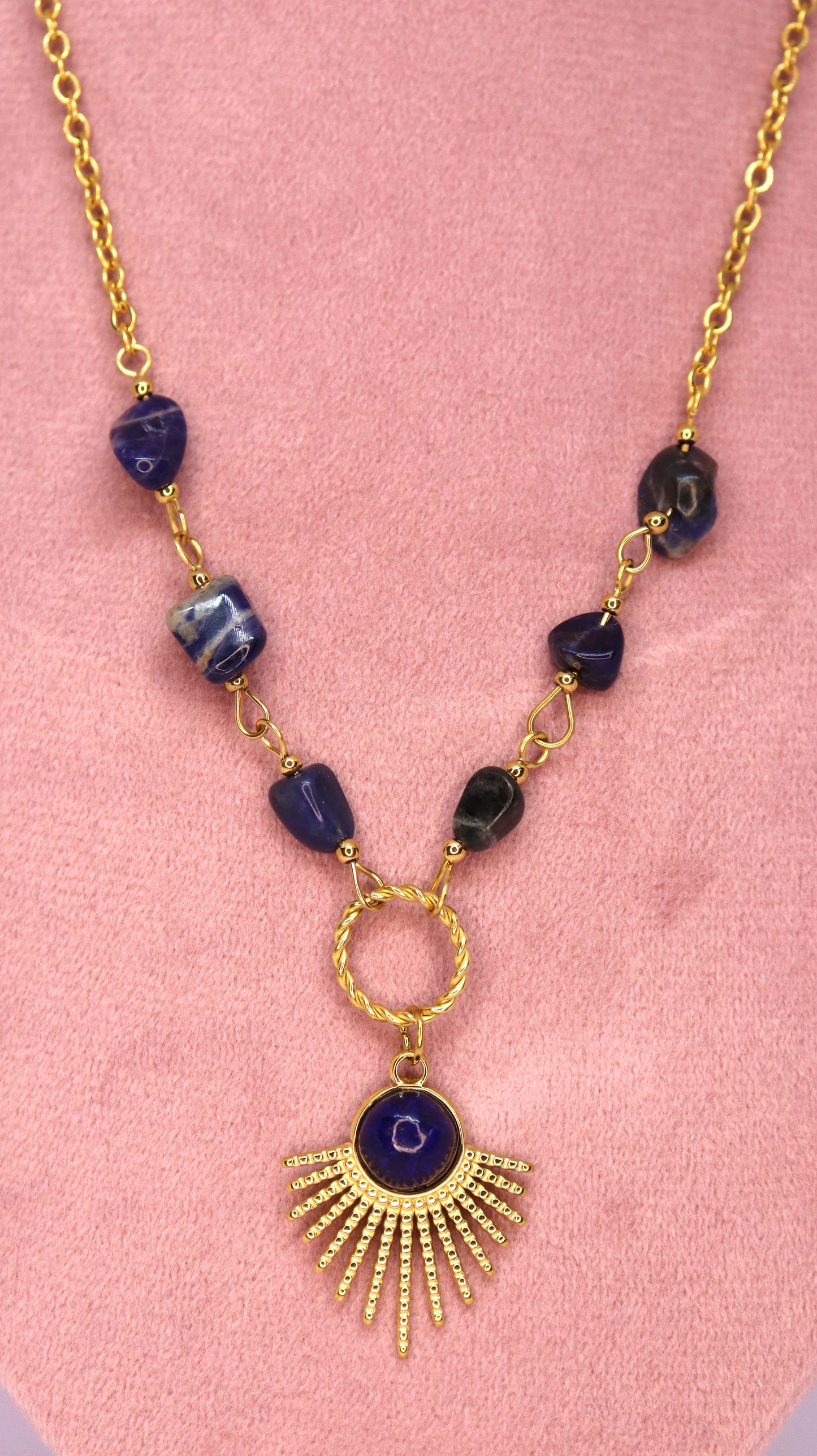Sunray Stone Necklace