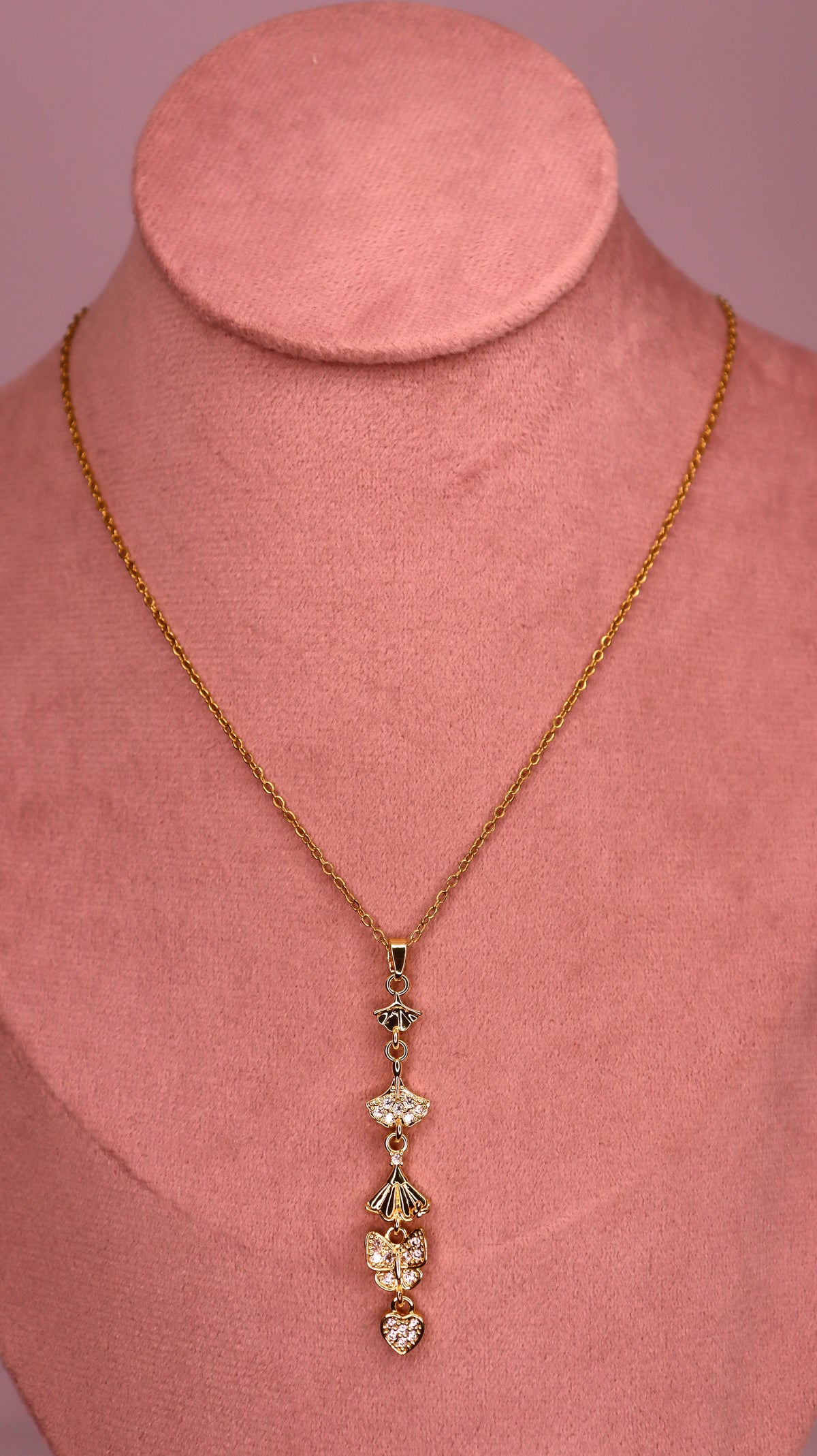 Forever Hearts Necklace Stack (Set of 2 Necklaces)
