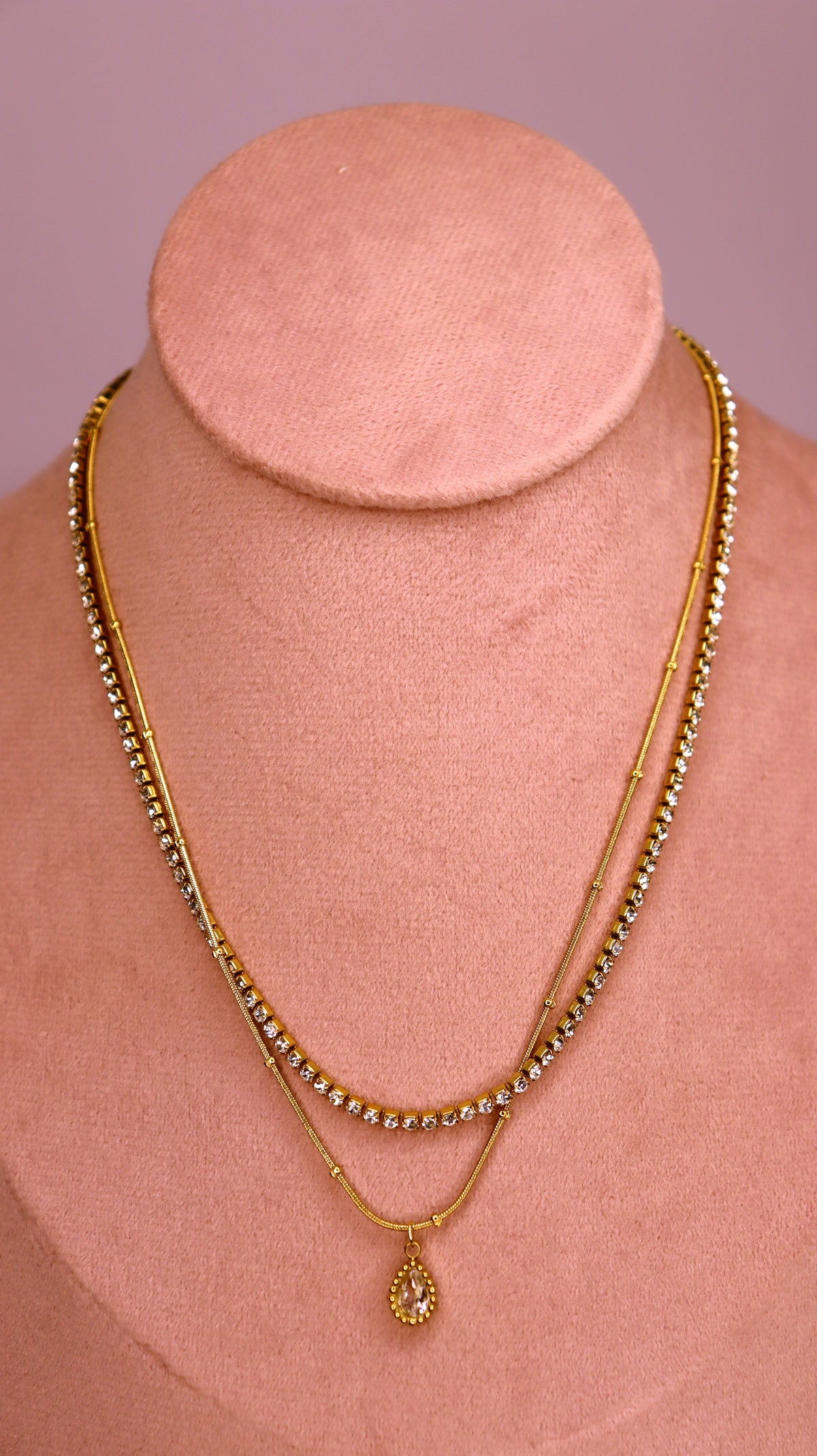 Royal Radiance Necklace Stack (Set of 2 Necklaces)