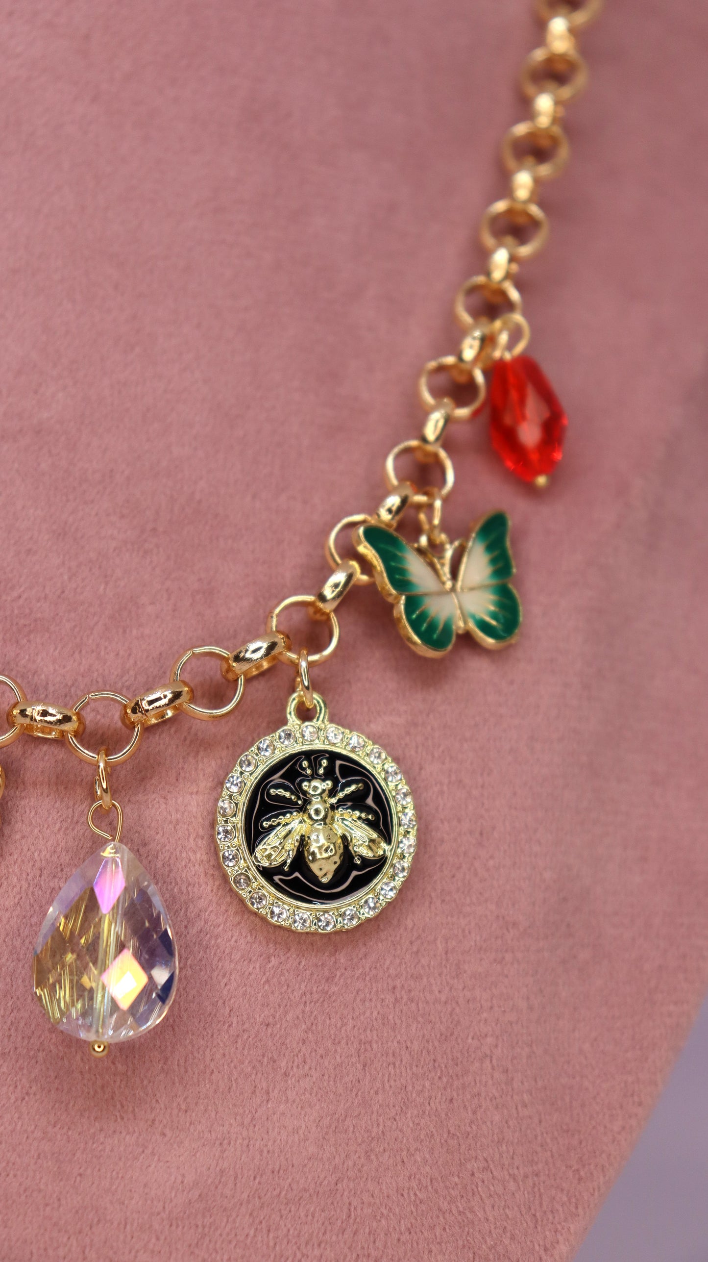 Secret Garden Charms Necklace