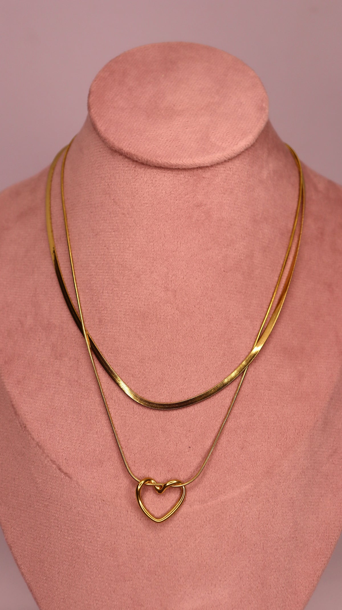 Heartbeat Luxe Necklace Stack (Set of 2 Necklaces)