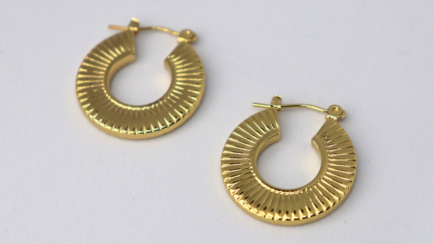 Gilded Radiance Earring