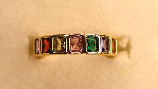 Aurora Luxe Gem Ring