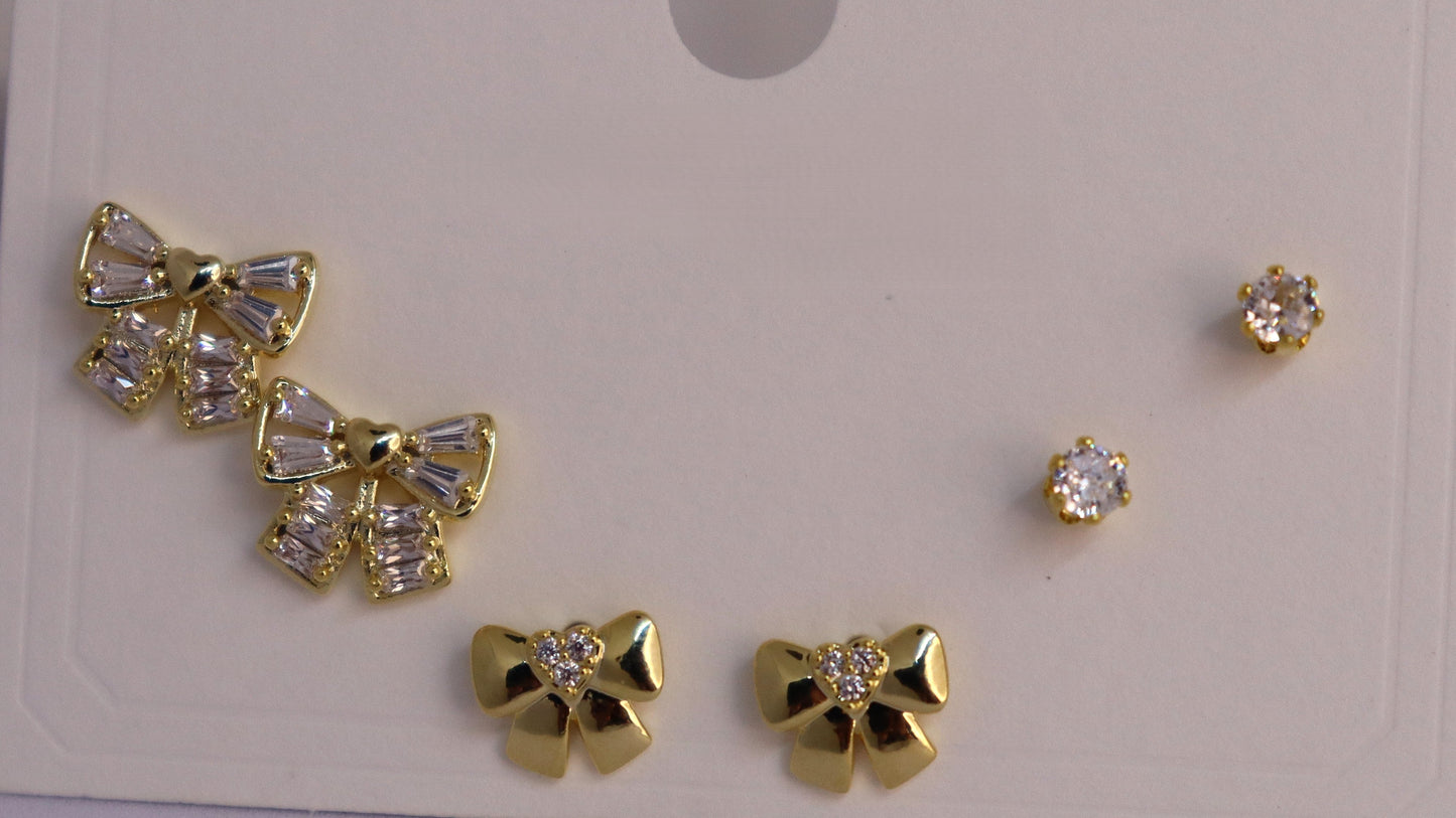 Bow Bliss Stud Set