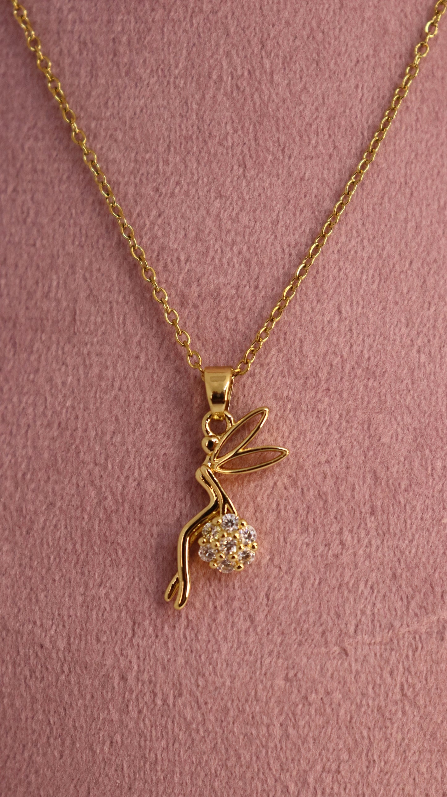 Golden Bud Necklace