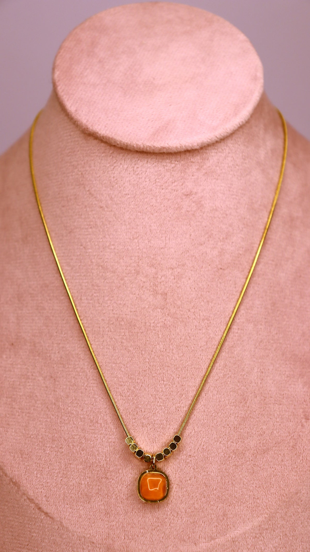 Golden Sunburst Necklace Stack (Set of 2 Necklaces)