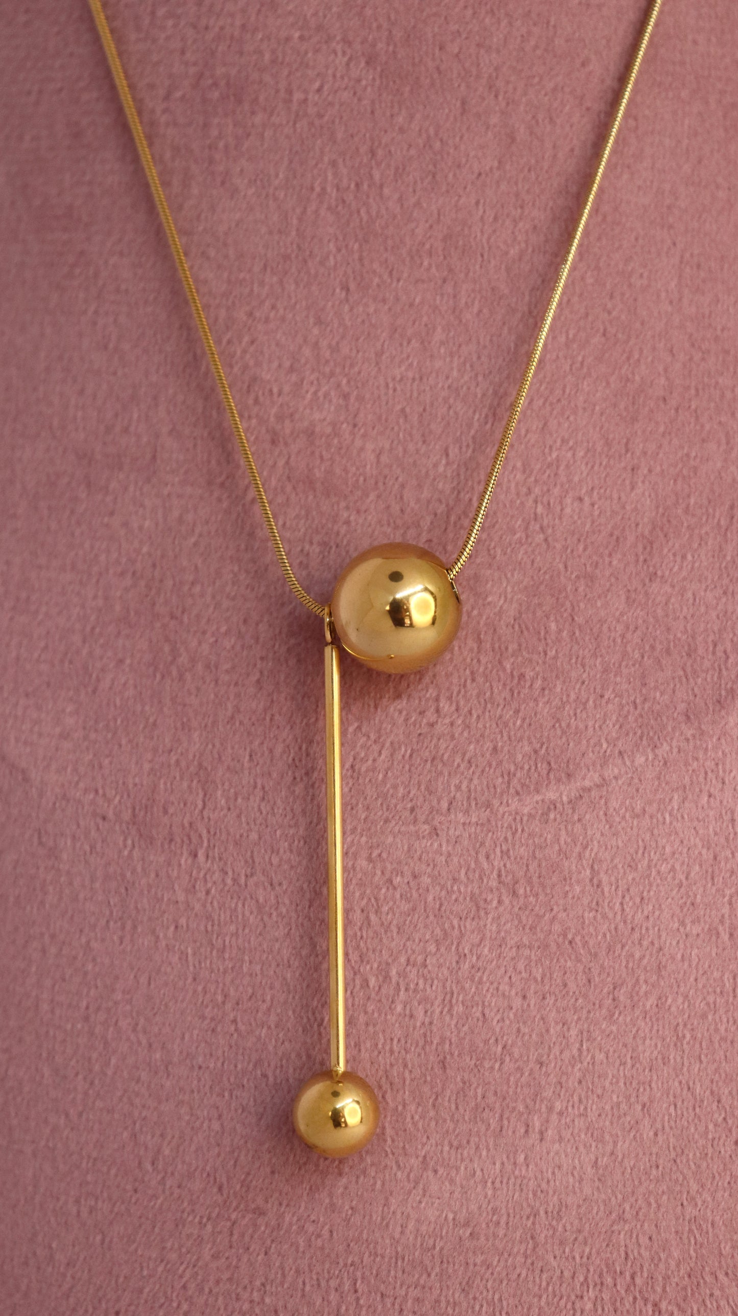 Golden Drop Necklace