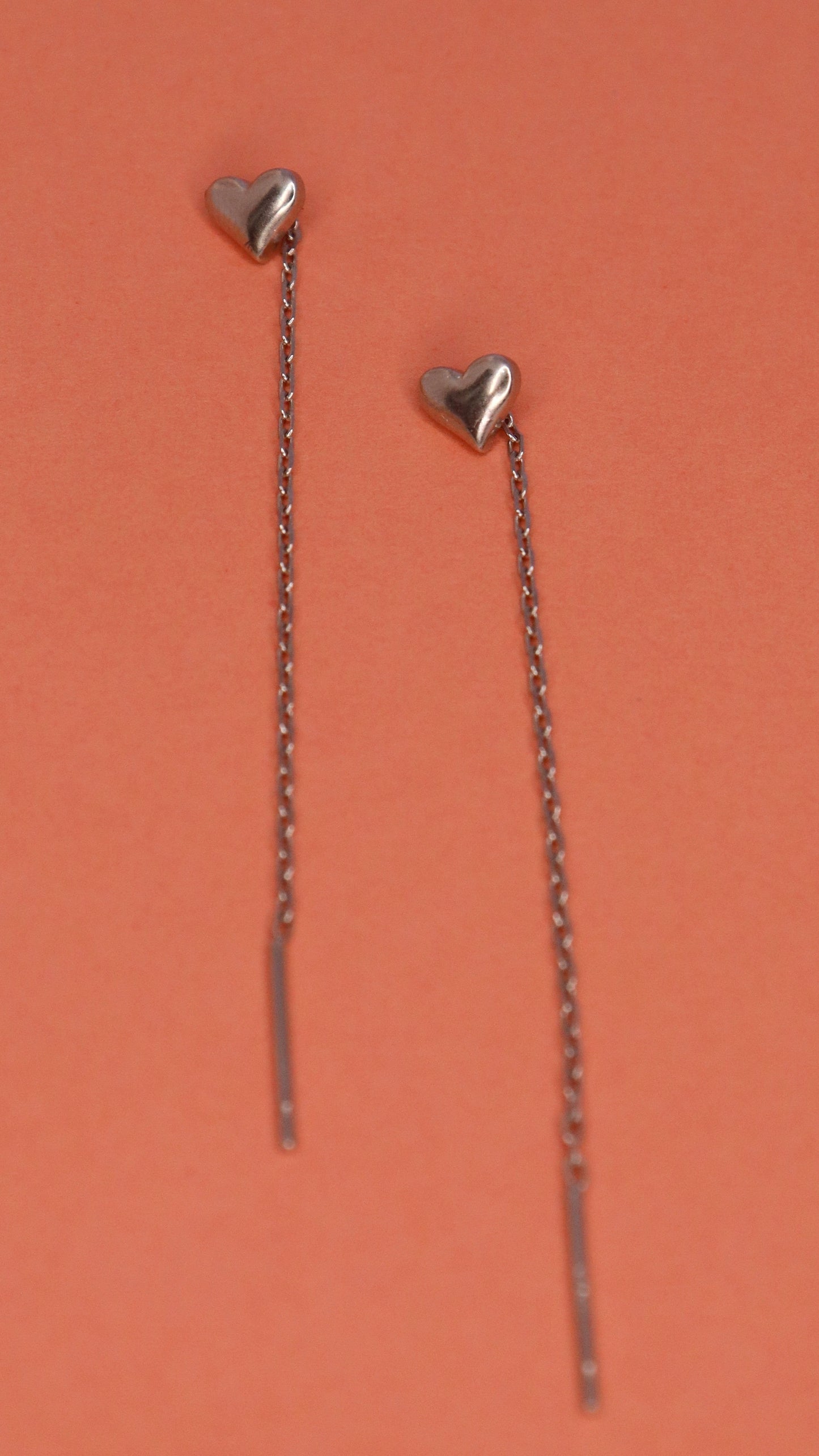 Silver Heart Earring