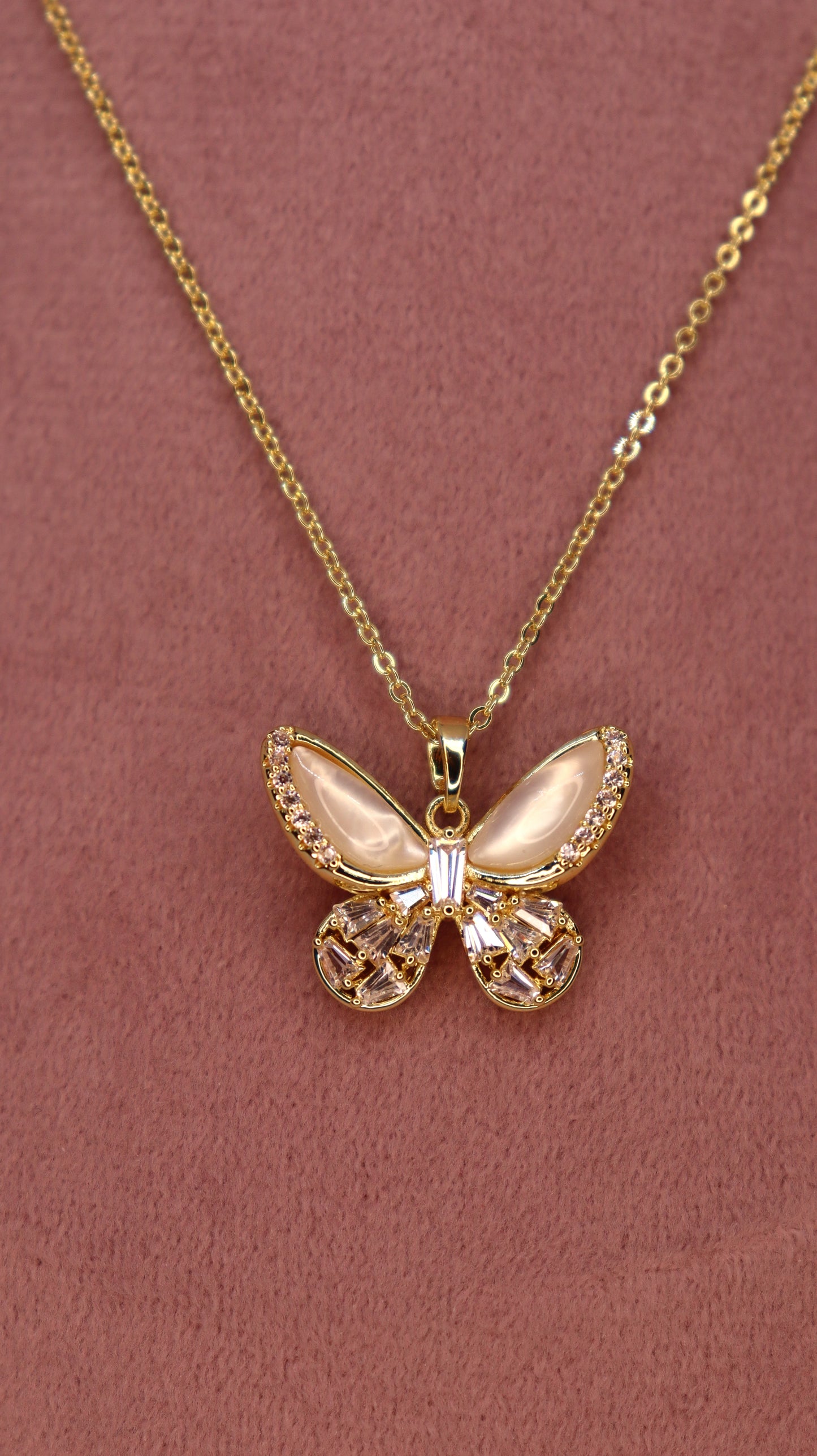 Aurelia Butterfly Necklace