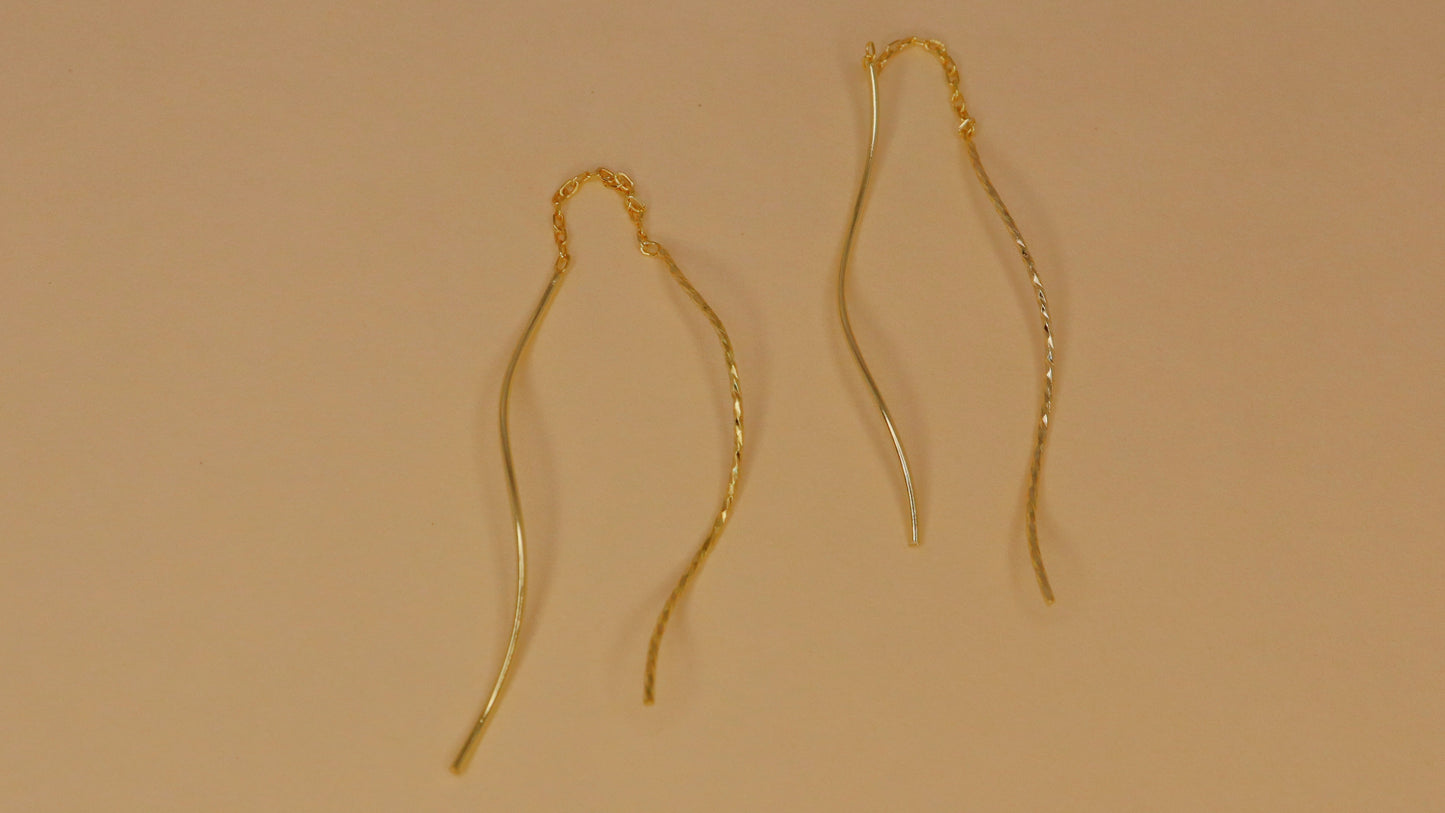 Echo Wave Earring