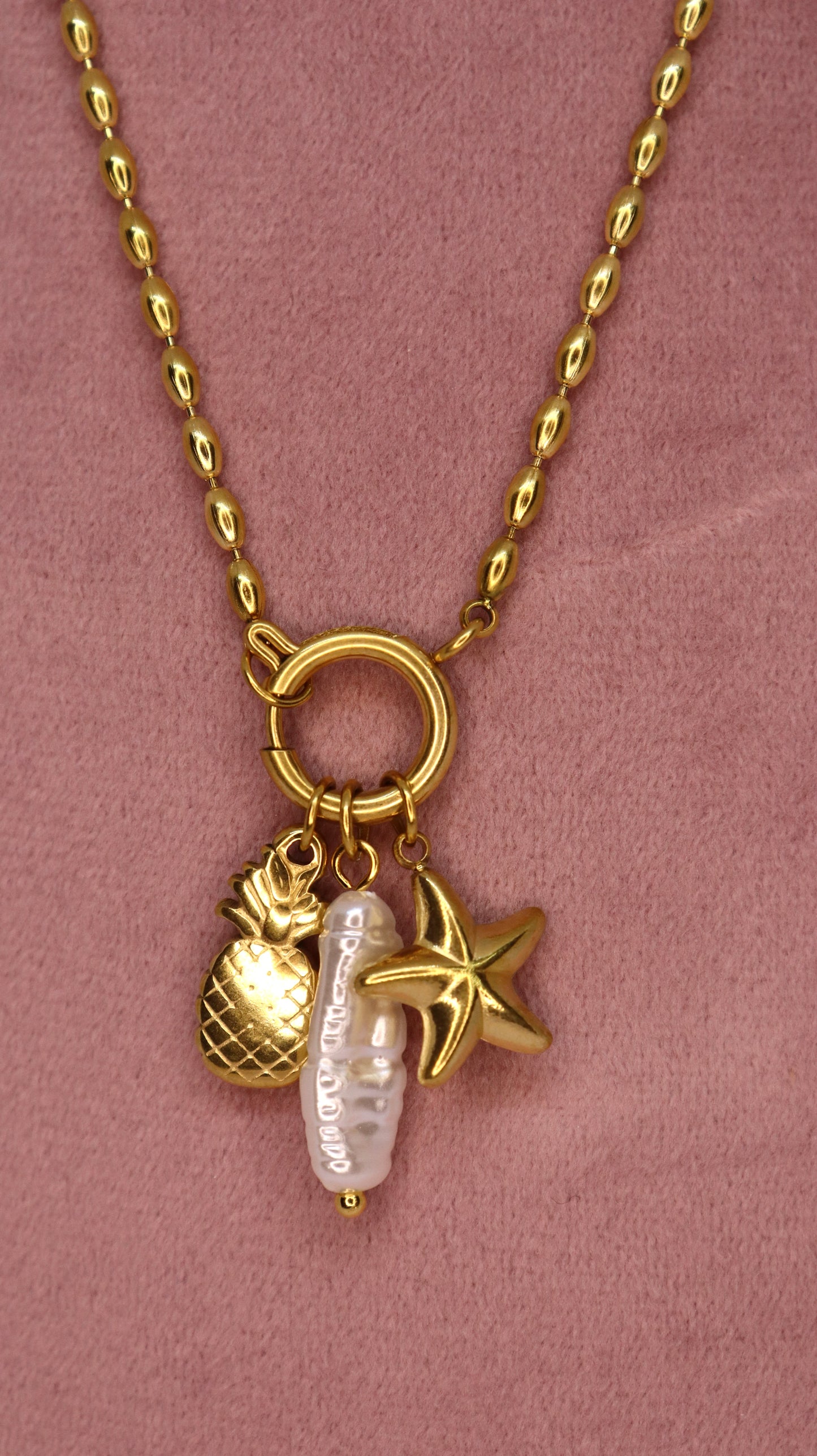 Beachside Glow Charm Necklace