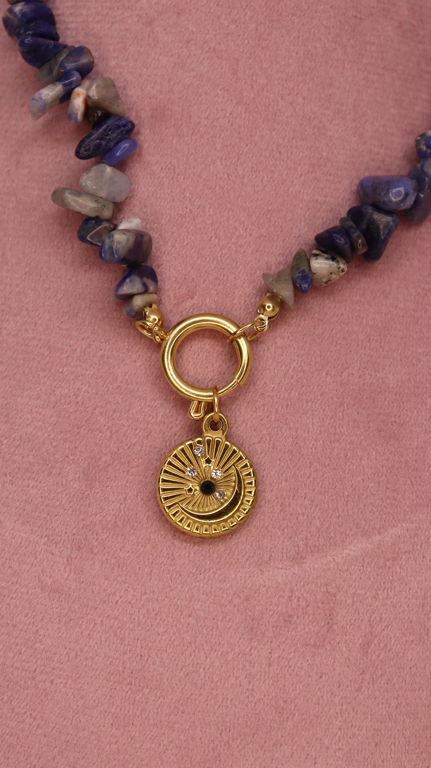 Midnight Stone Necklace
