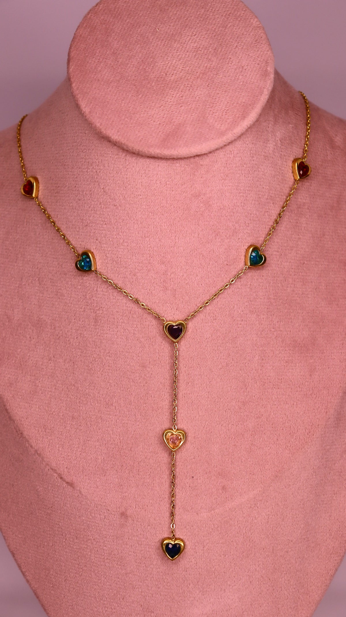 Mystic Heart Necklace Stack (Set of 2 Necklaces)