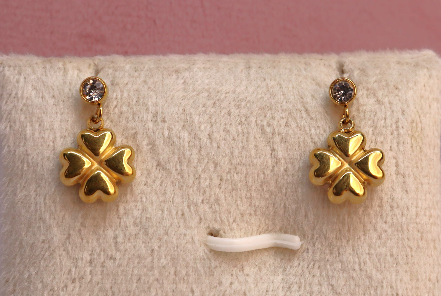 Four-Heart Flower Necklace Set