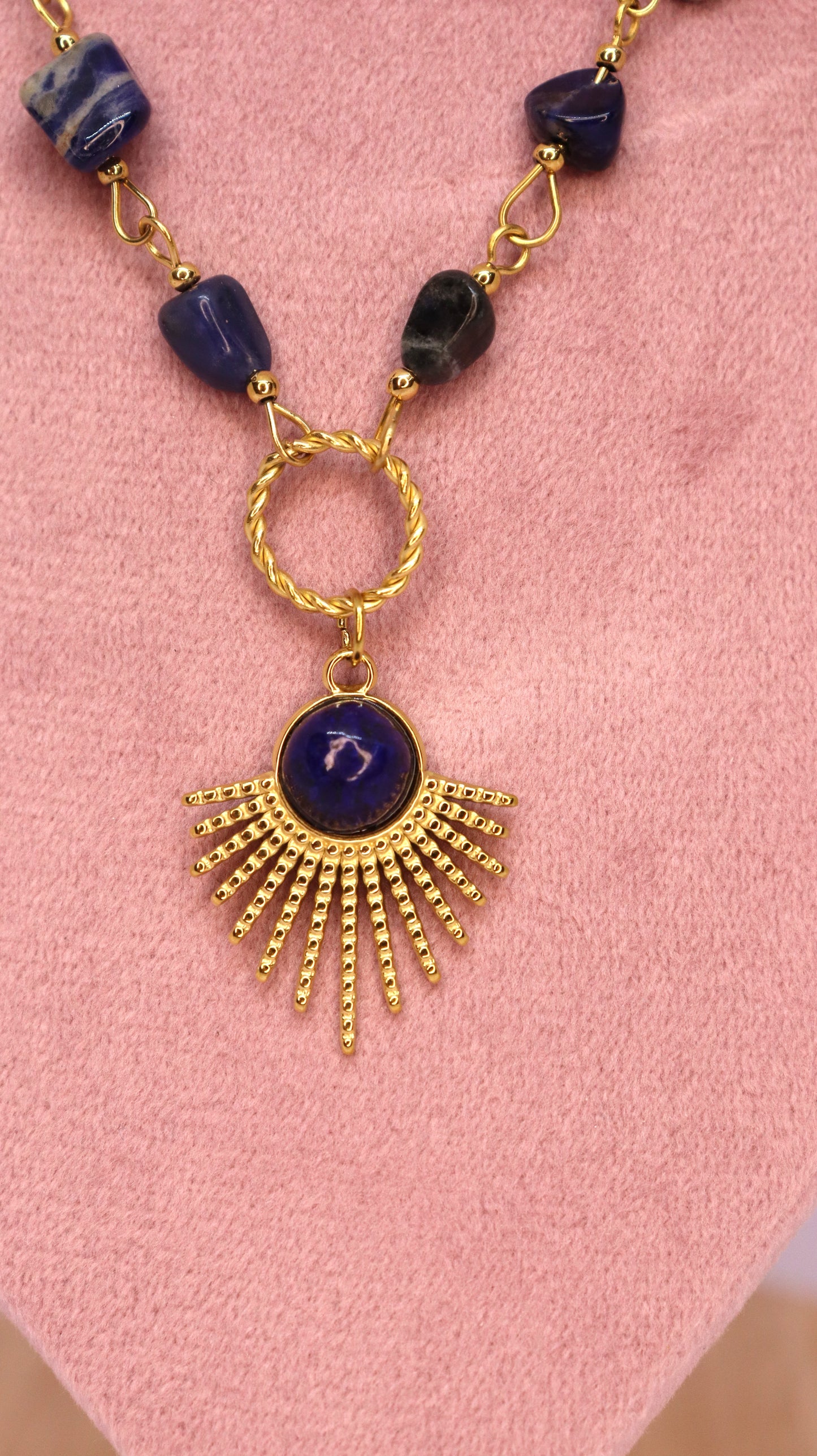 Sunray Stone Necklace