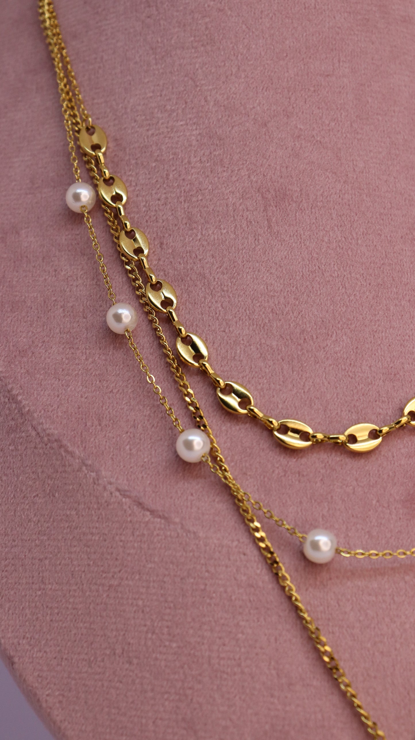 Pearl Grace Layered Necklace