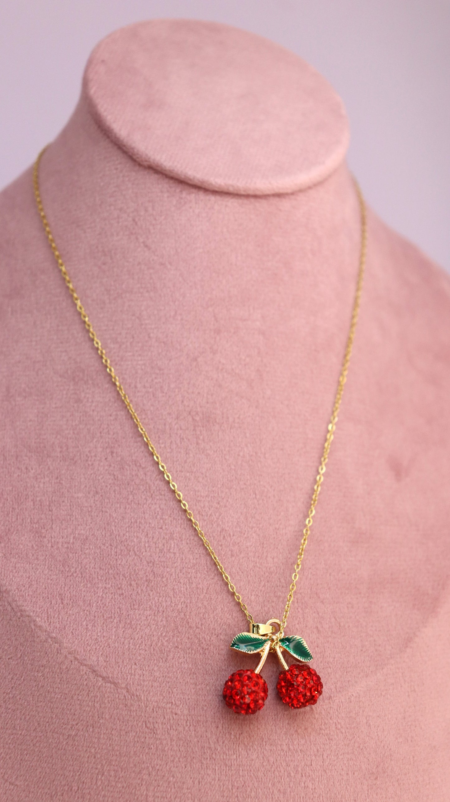 Cherry Pop Charm Necklace