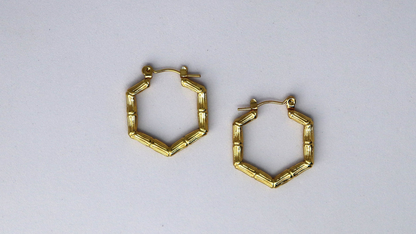 Aurelia Hex Earring