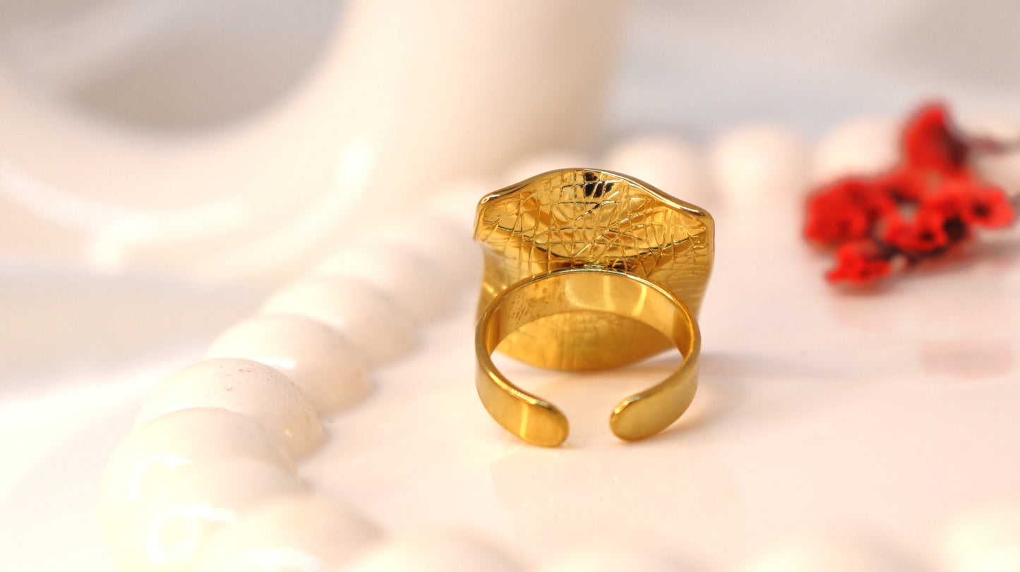 Aurelia Texture Ring