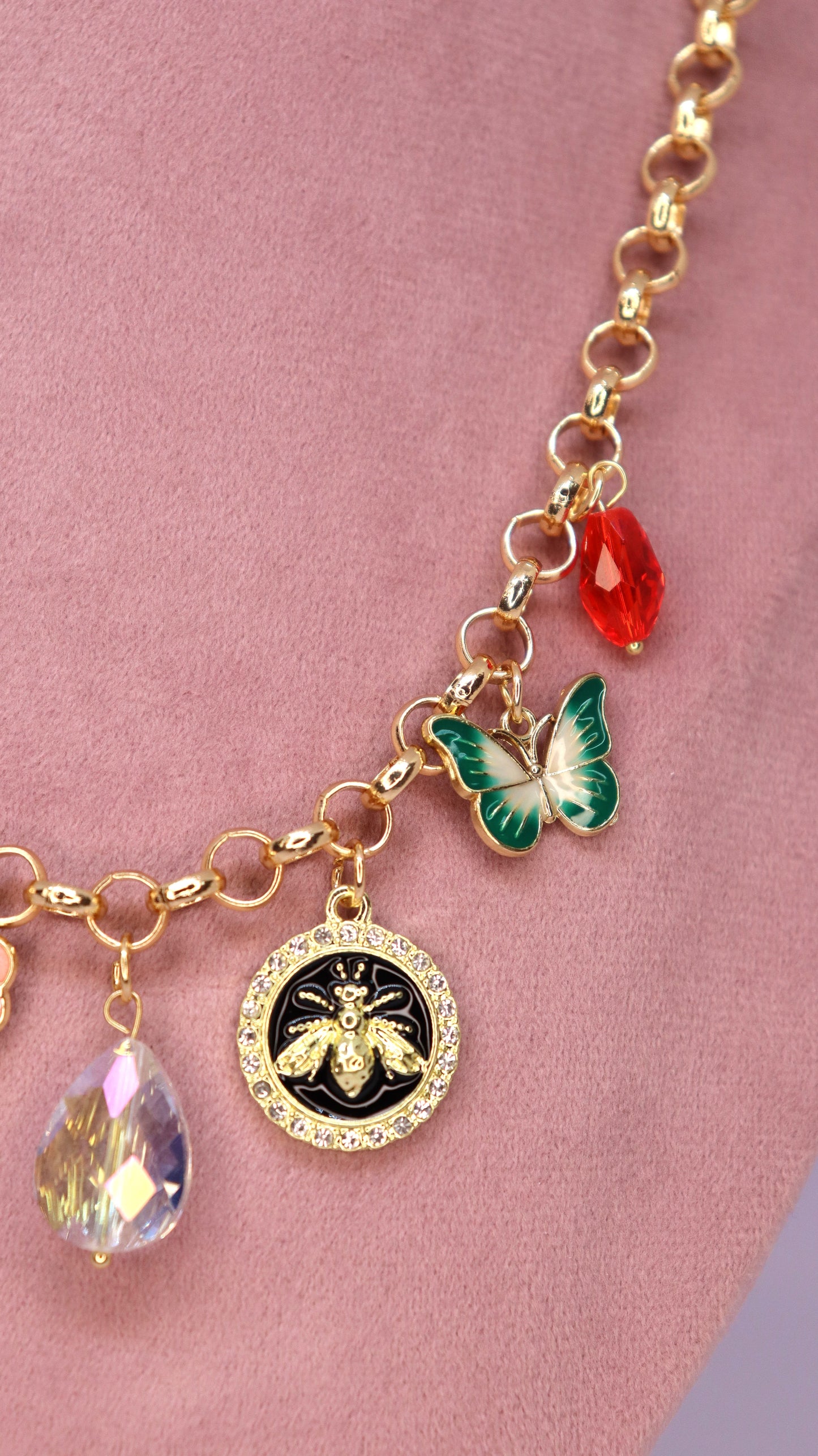 Secret Garden Charms Necklace