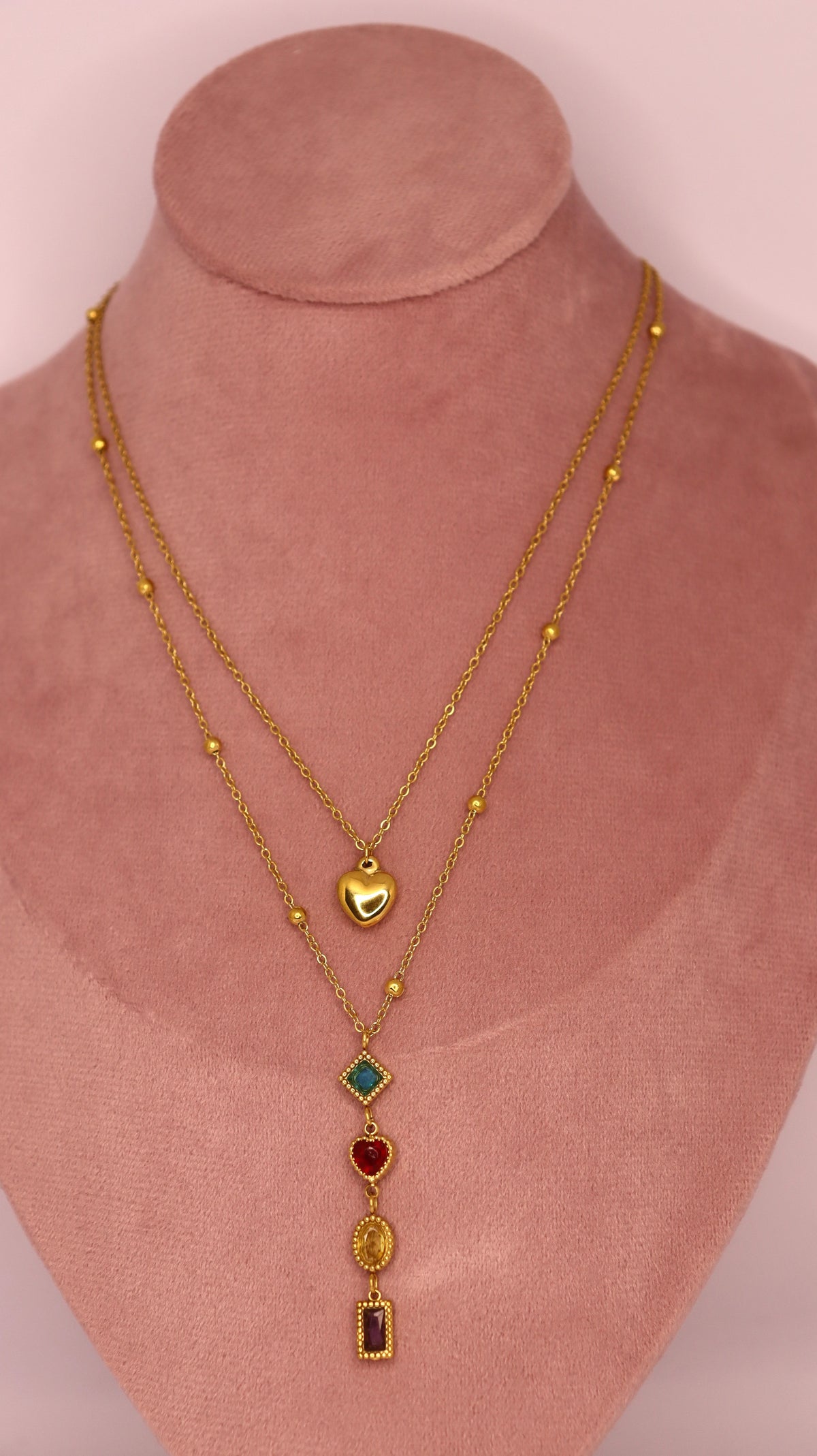 Cosmic Love Necklace Stack (Set of 2 Necklaces)