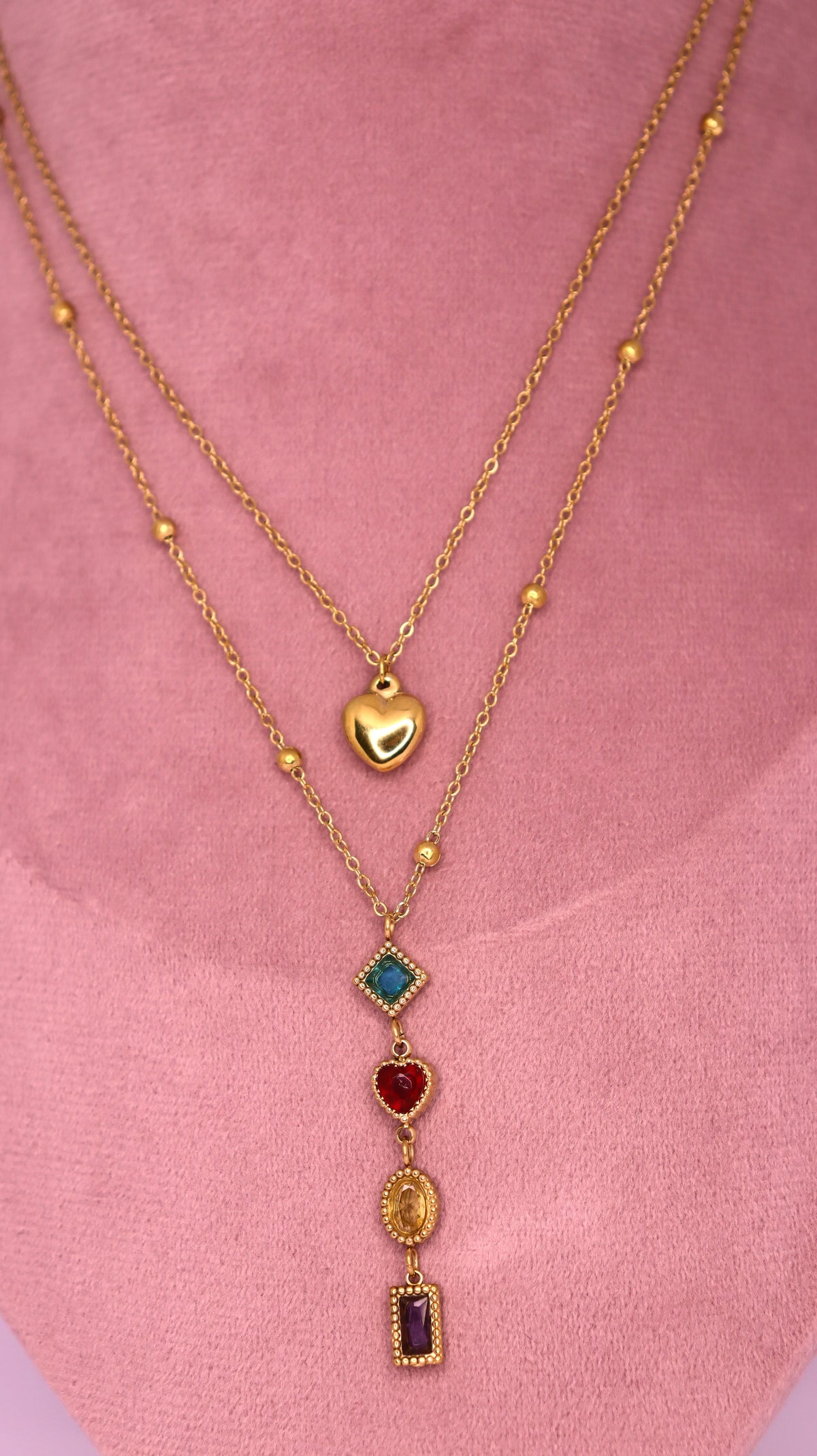 Cosmic Love Necklace Stack (Set of 2 Necklaces)
