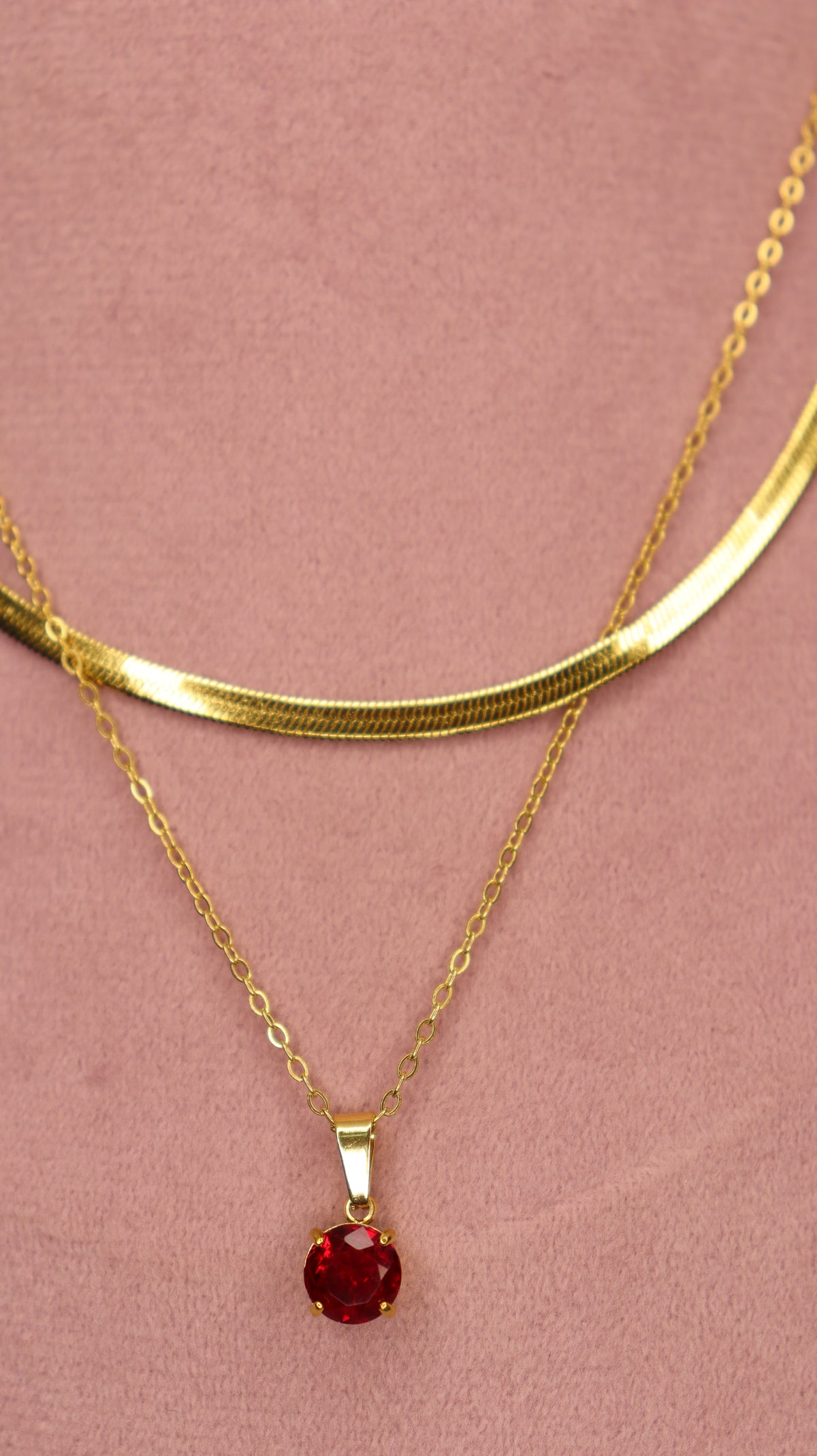 Timeless Luxe Necklace Stack (Set of 2 Necklaces)