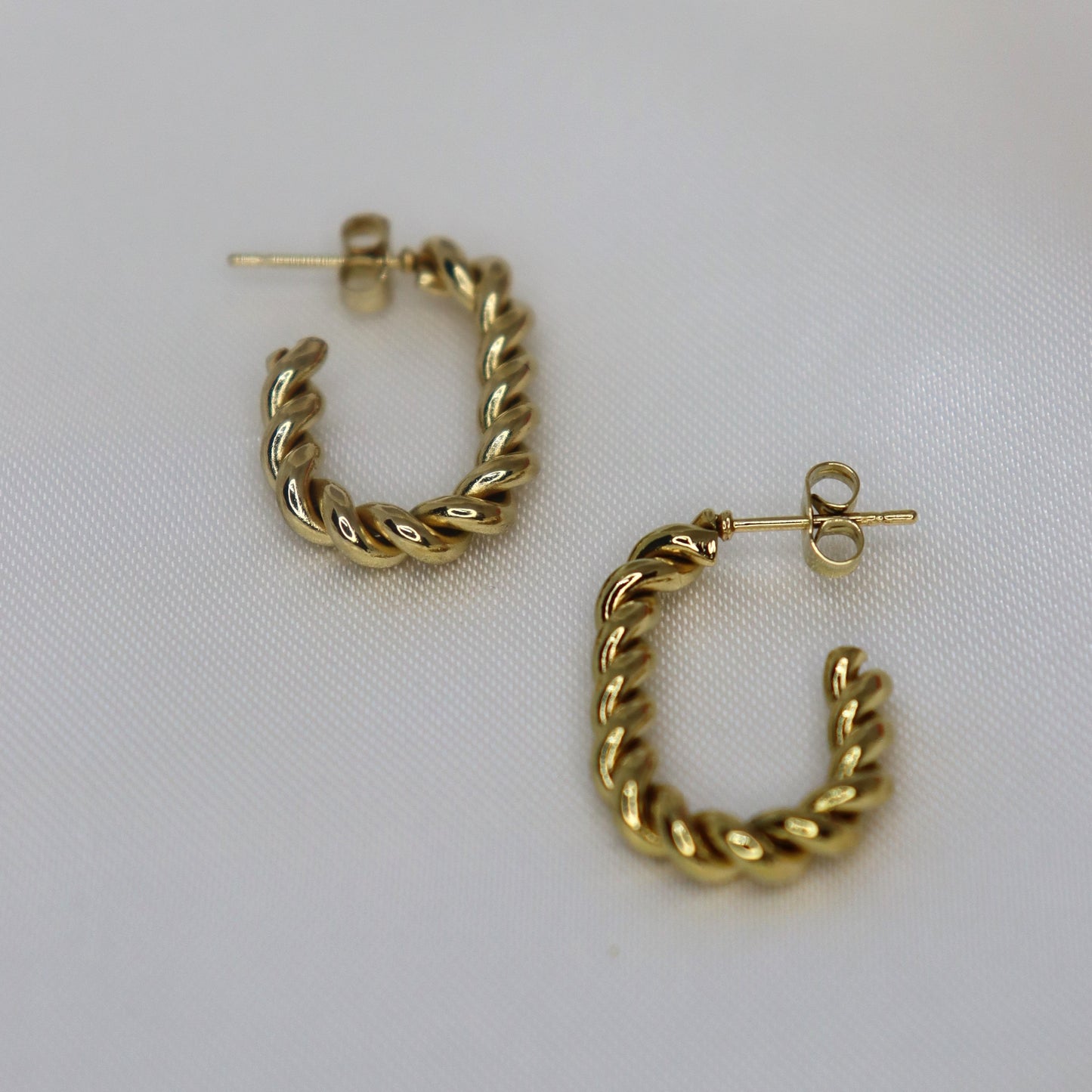 Golden Braid Earring